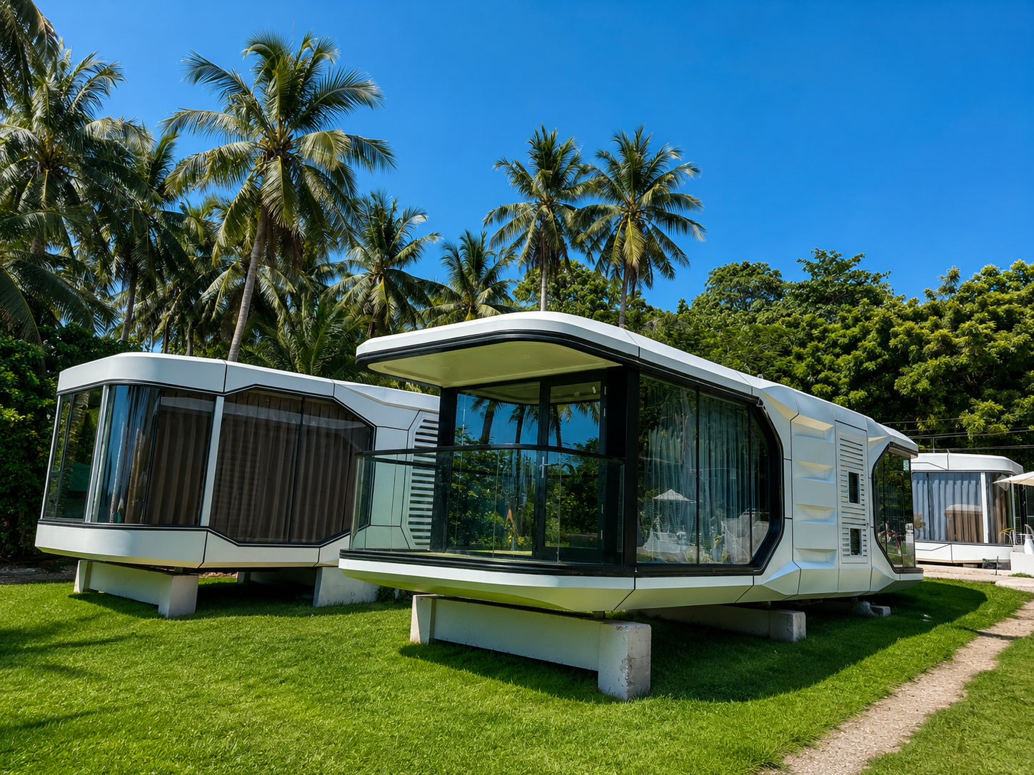 Space House Capsules on Siquijor